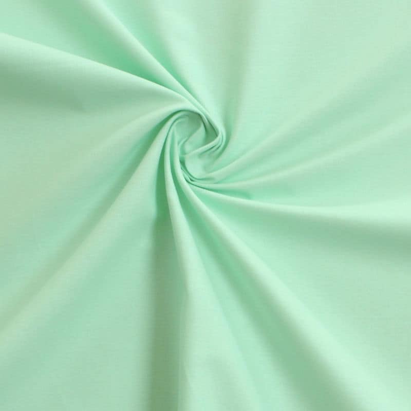 Plain Cotton Fabric Mint Green