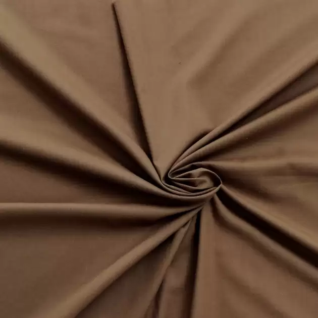 CHESTNUT BROWN Premium Plain 100% Cotton Canvas Fabric Upholstery