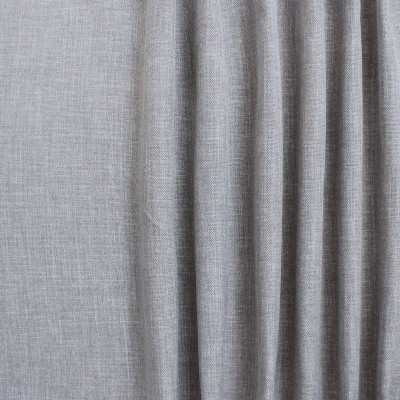 Tissu opacifiant grande largeur effet lin gris 