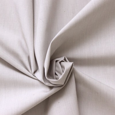 Beige cotton and elasthanne fabric