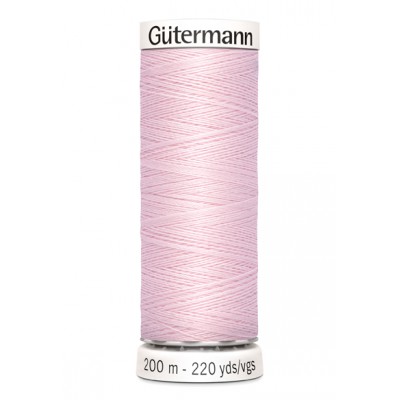 Fil à coudre rose Gütermann 372