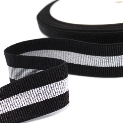 Ceinture élastique grise 6 cm