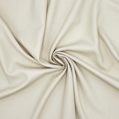 Stof in polyester en viscose - beige