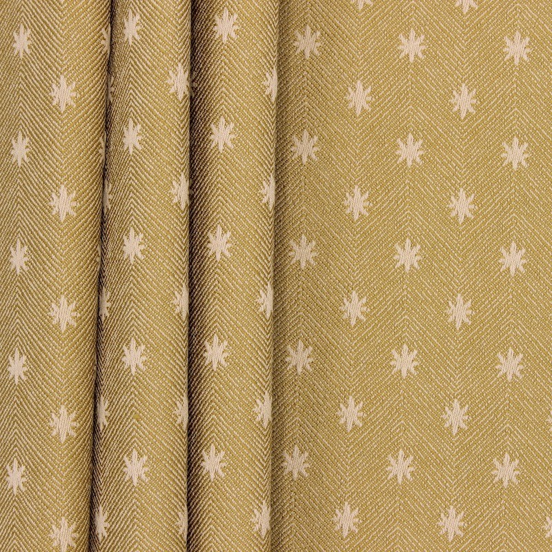 Cloth of 3m Upholstery fabric - ochre gold