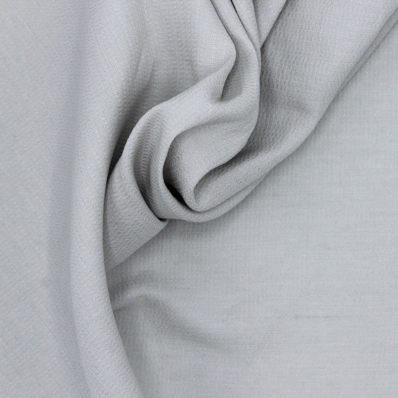 100% viscose fabric - grey beige