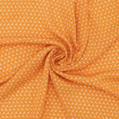 Tissu en viscose froissé à motif