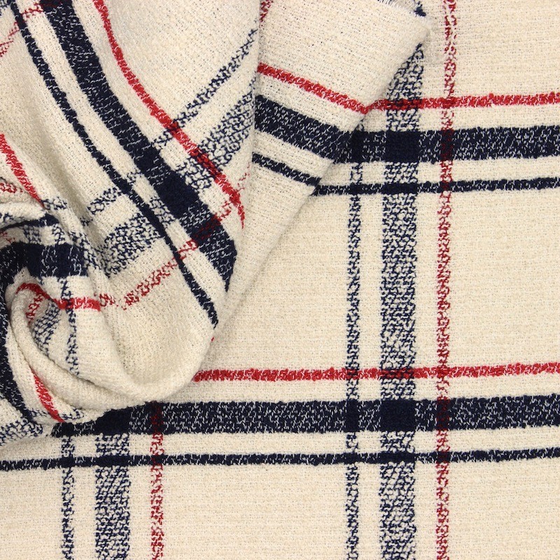 Apparel plaid fabric 