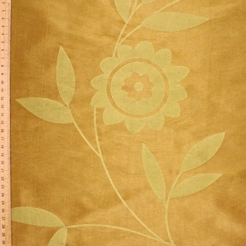 Cloth of 3m Printed taffeta - golden background