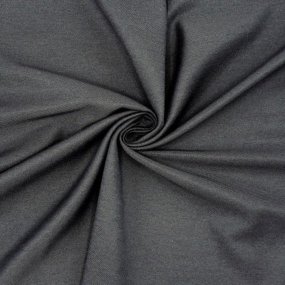 Twill en polyester et viscose anthracite