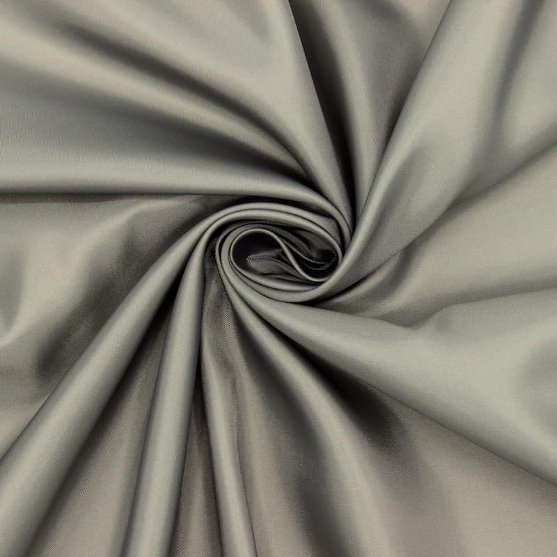 Lining fabric 100% polyester - elephant grey