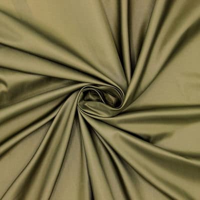 100% polyester satin lining - khaki