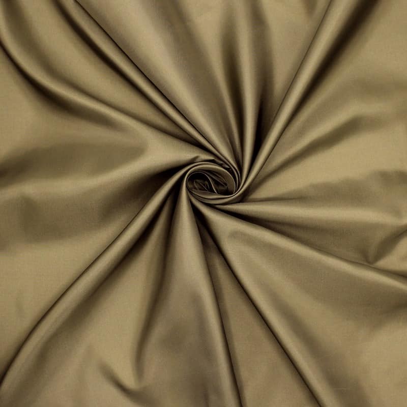 100% polyester lining fabric - khaki