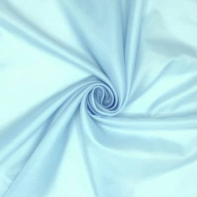 100% polyester lining fabric - sky blue