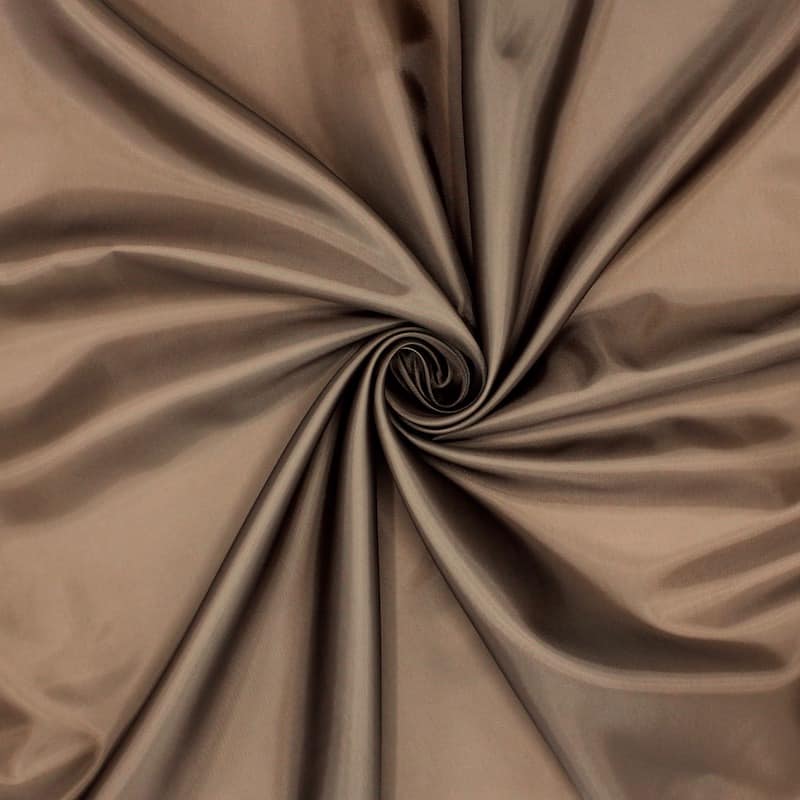 100% polyester lining fabric - brown