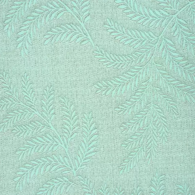  Tissu  d  ameublement  jacquard vert  eau 