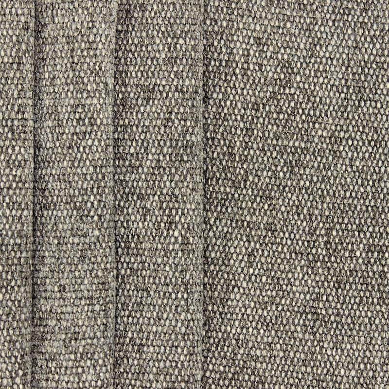 Fabric with thick linen aspect - grey