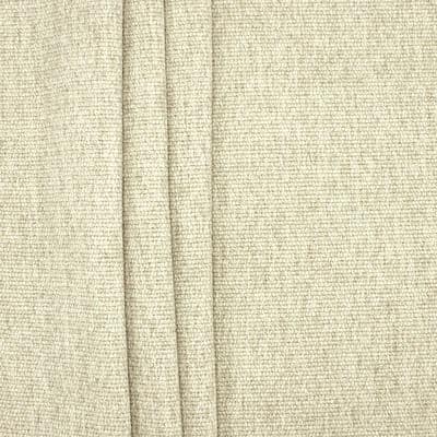 Fabric with thick linen aspect - écru 