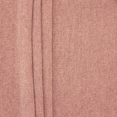 Fabric with thick linen aspect - pink