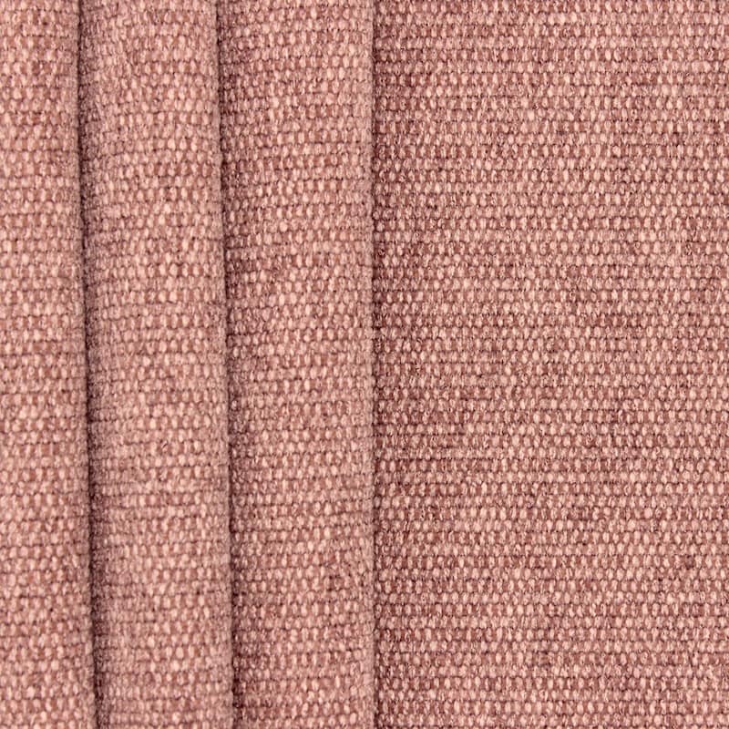 Fabric with thick linen aspect - pink