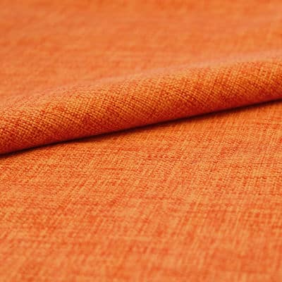 Tissu d'ameublement orange