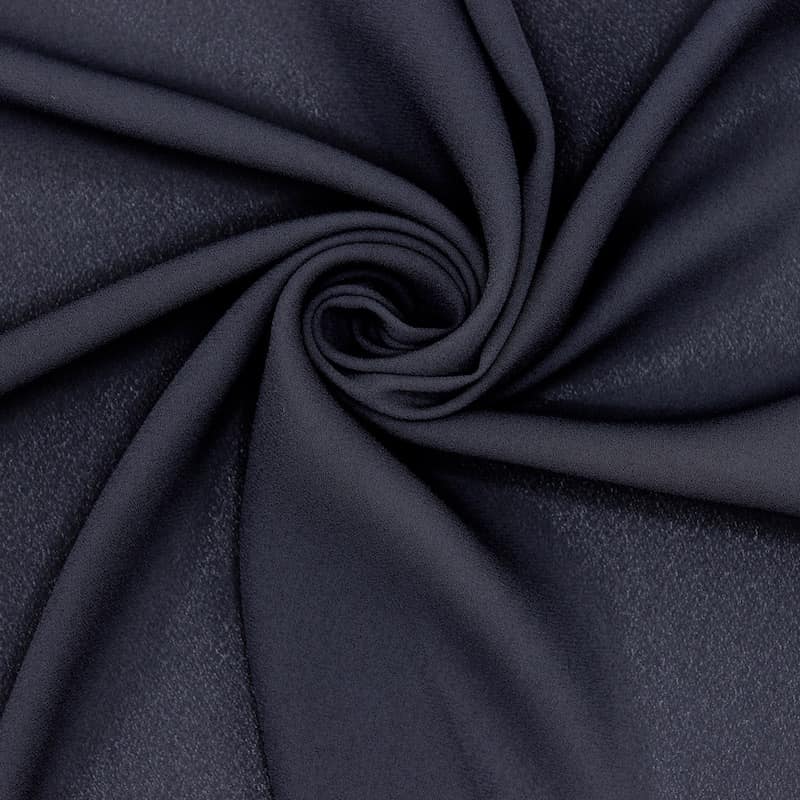 Viscose fabric veil type - navy blue