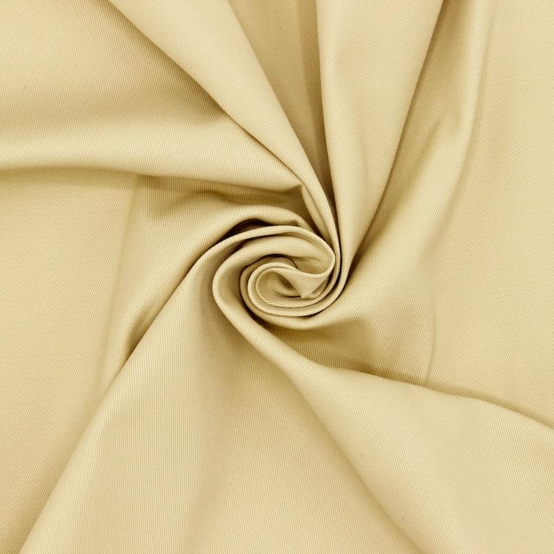 Rekbare Twill Beige