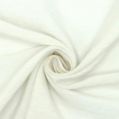 Fabric with thin stripes - off-white