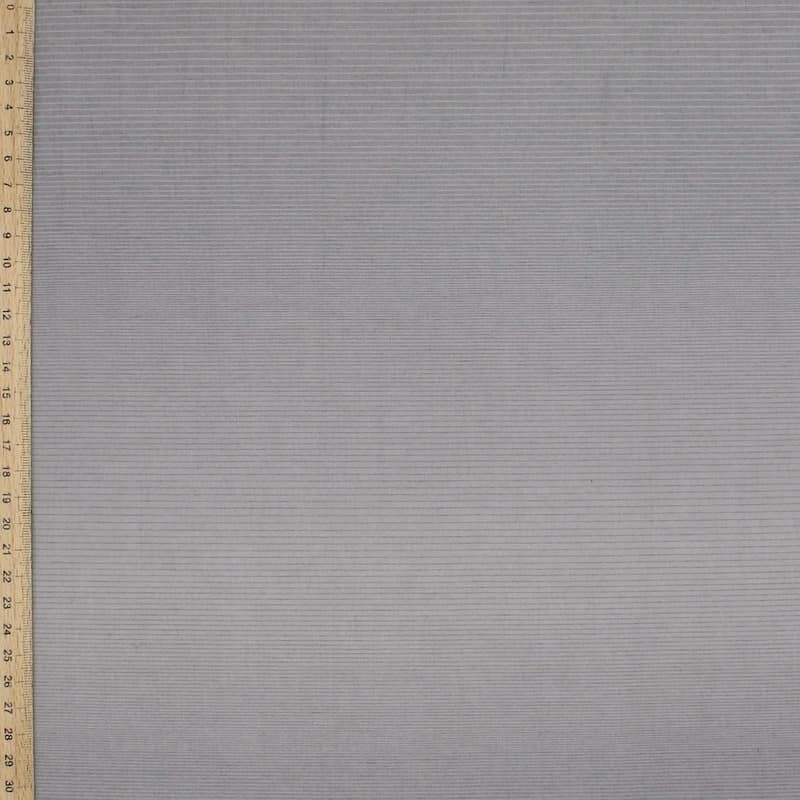 Viscose fabric with thin striped - greige