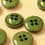 Round resin button 25mm - khaki