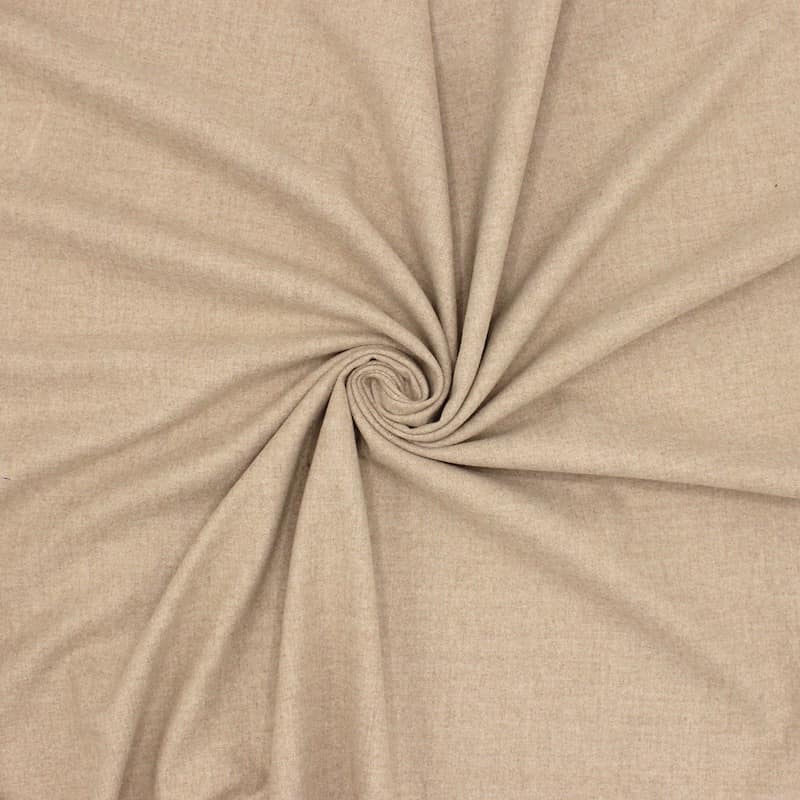 Twill extensible beige