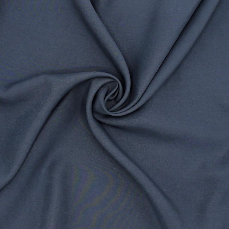 Tissu polyester - bleu nuit