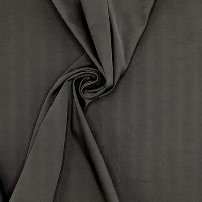 Fabric in cotton and polyester - black