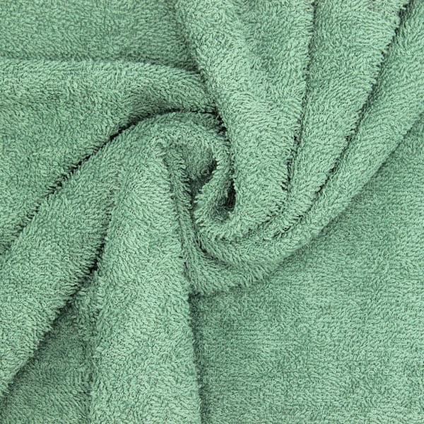 Fabric pure cotton terry cloth aqua towelling toweling