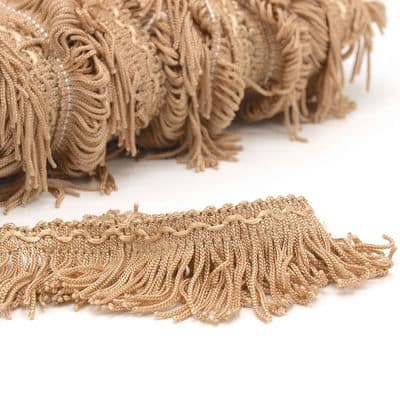 Frange viscose beige