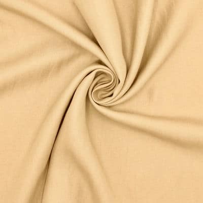 Fabric with flexible twill aspect - beige