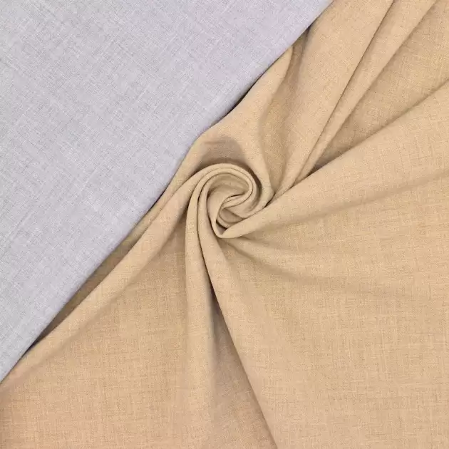 Extensible Double Sided Fabric Beige