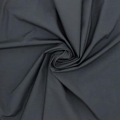 Fabric in cotton and polyester - slate-colored