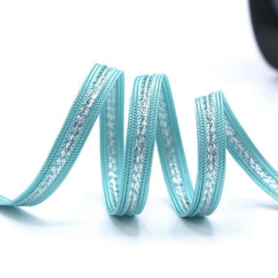 Fantasy braid trim - turquoise