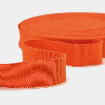 Plain grosgrain - orange