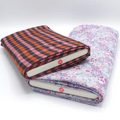 Lot de 2 coupons de tissu