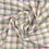 Checkered cotton fabric - multicolor