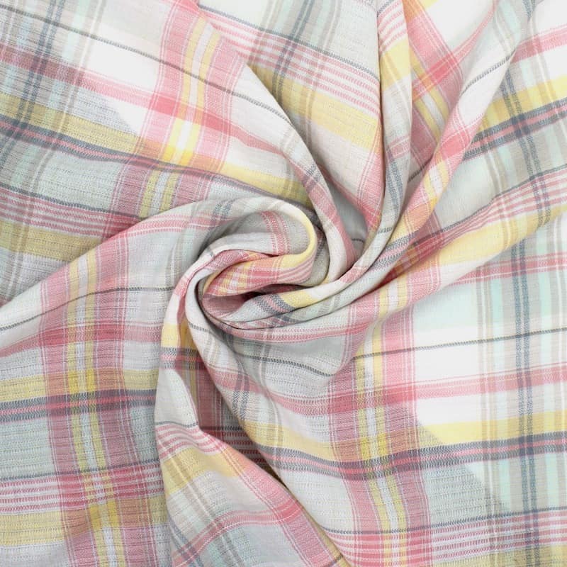 Checkered cotton - multicolor