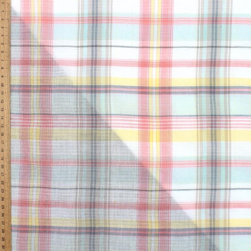 Checkered cotton - multicolor