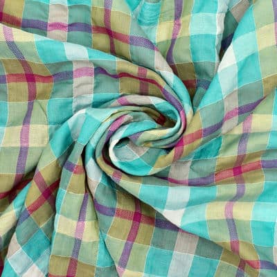 Checkered cotton - multicolor