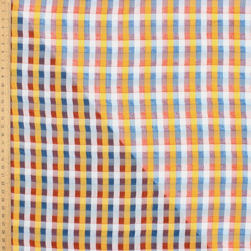 Checkered cotton - multicolored