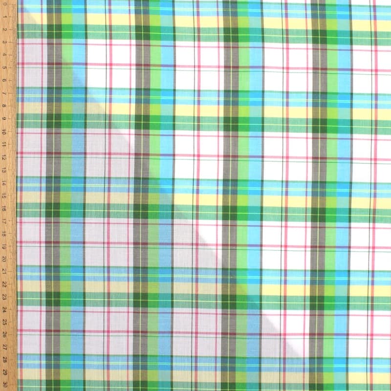 Checkered cotton - multicolored