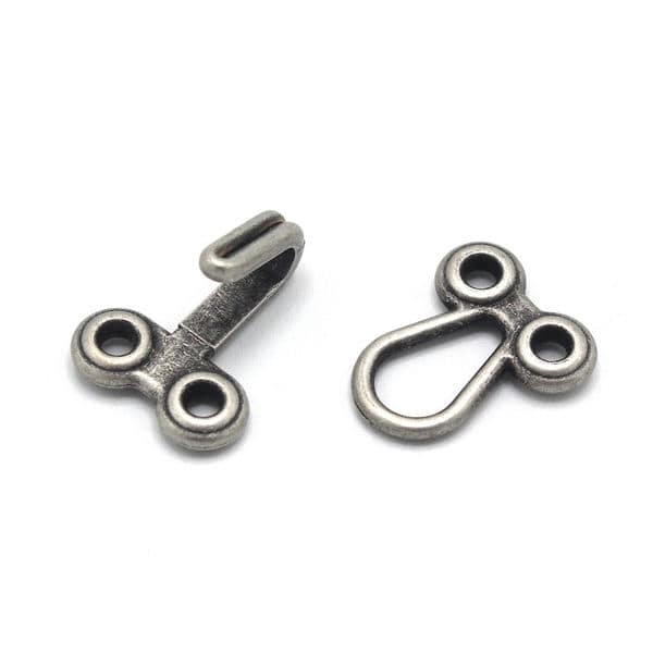 Clasps (hook and eye)