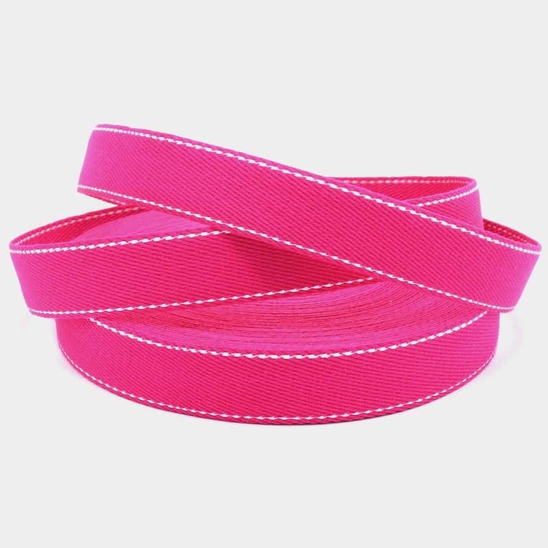 Sangle pour sac fuchsia 30 mm Au mètre