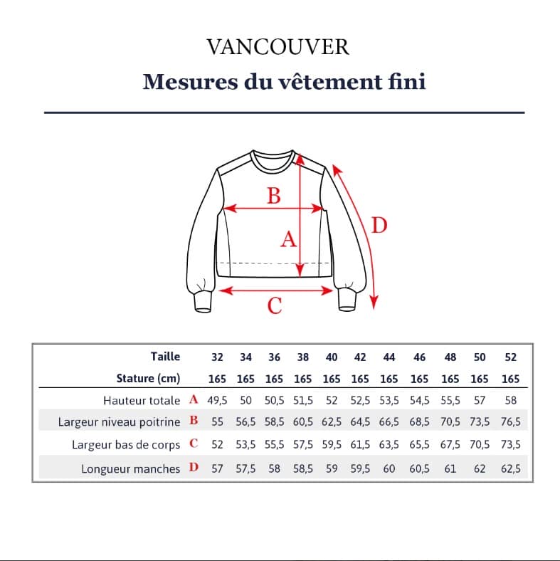 Patroon vrouwen sweatshirt Vancouver