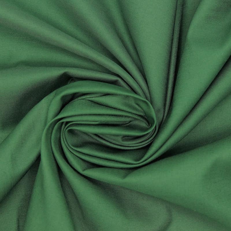 cotton-satin-fabric-groen